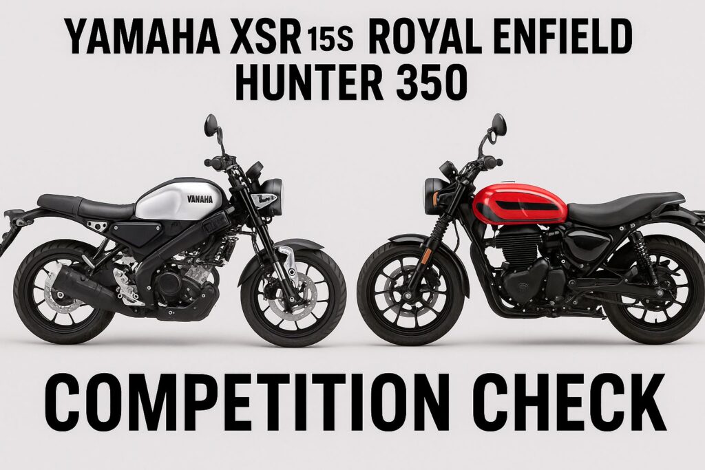 Yamaha XSR 155 vs Royal Enfield Hunter 350